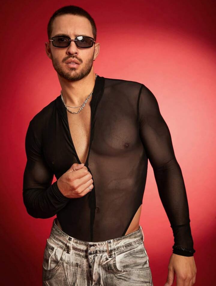 Bonga Boys Men's Mesh Bodysuit